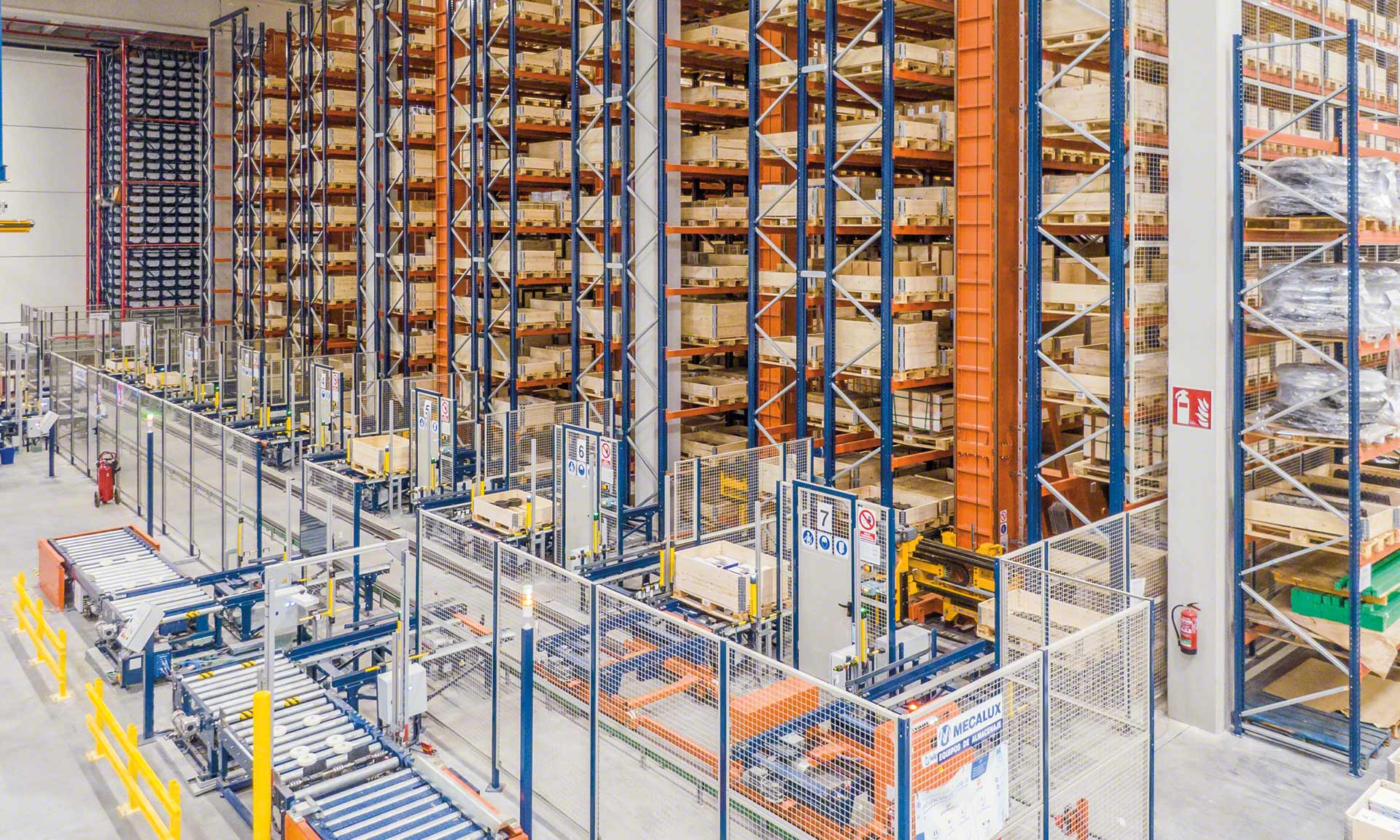 L'automatisation logistique augmente considérablement l'efficacité de l'entrepôt