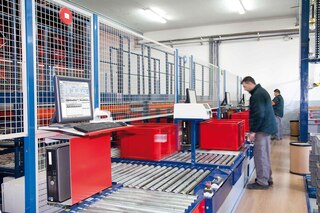 Computergestuurde orderpicking dankzij de toepassing van Big Data via het Easy WMS van Mecalux