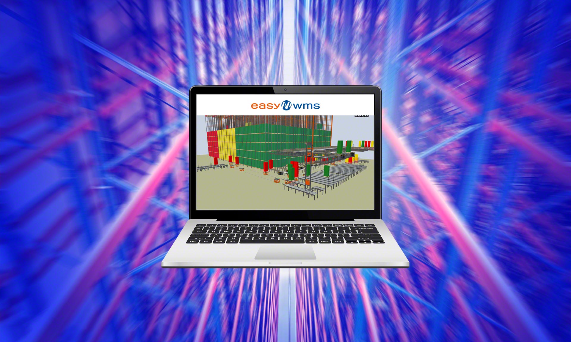 La reproduction en 3D de l'entrepôt est l'un des exemples des jumeaux numériques appliqués à la logistique