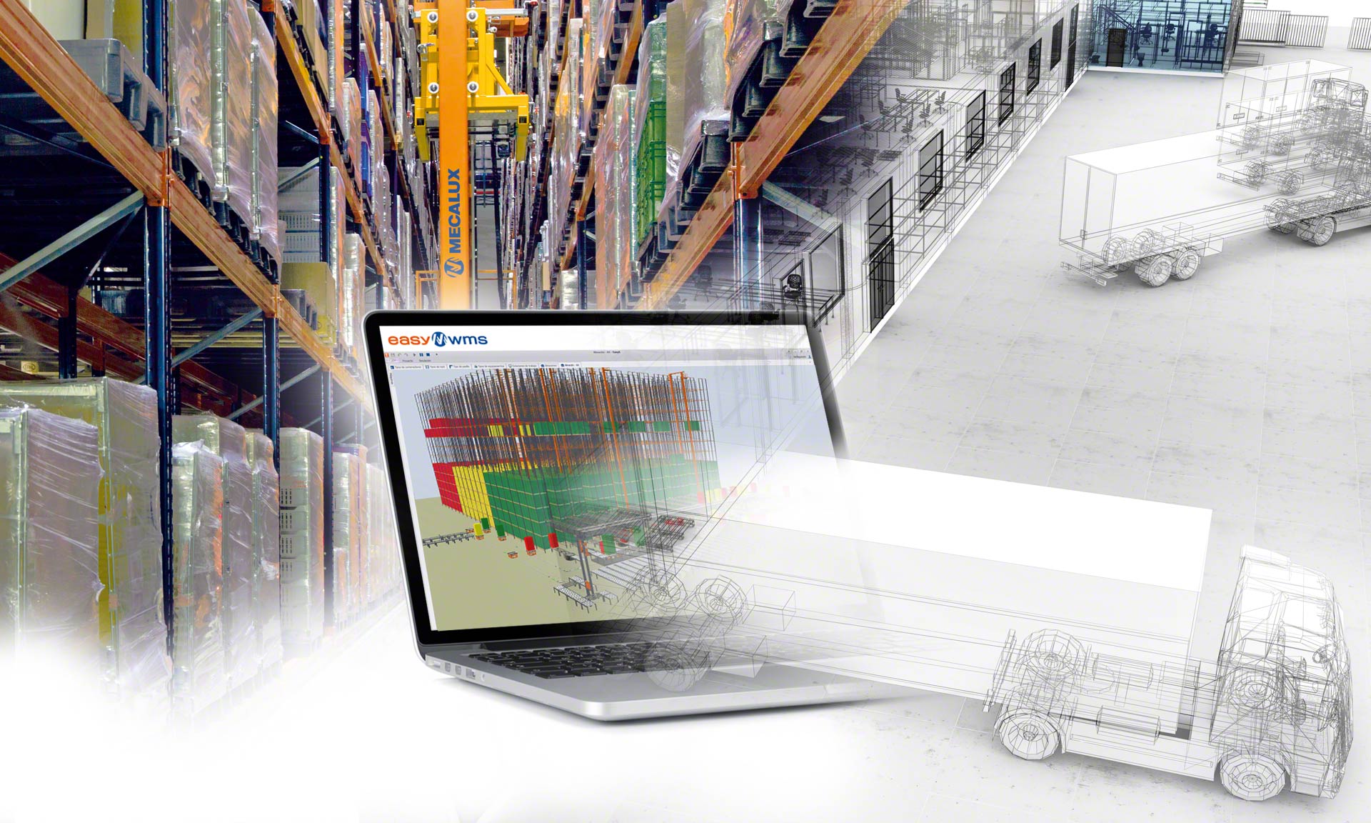 Le logiciel de simulation d'entrepôt est un outil qui permet de concevoir et de valider le fonctionnement d'une installation logistique