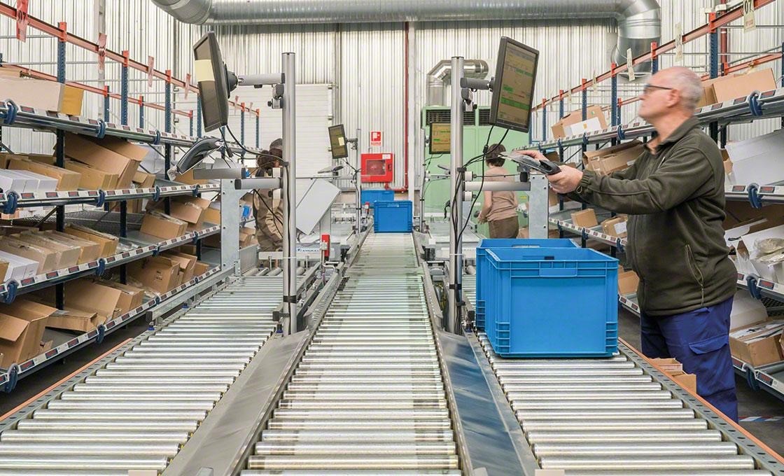 « Logistiek 4.0 » bevordert hyperconnectiviteit en het gebruik van elektronische apparaten, die het beheer van de workflows in het magazijn verbeteren « Logistiek 4.0 » bevordert hyperconnectiviteit en het gebruik van elektronische apparaten, die het beheer van de workflows in het magazijn verbeteren