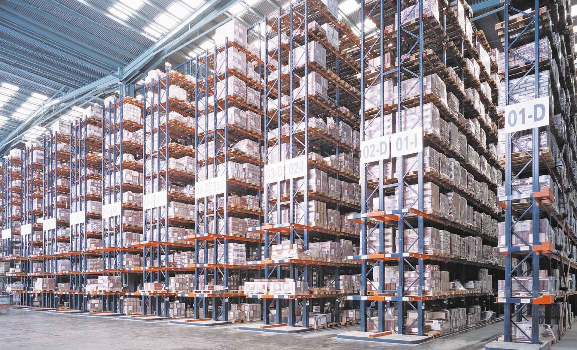 Conventionele magazijnstellingen Conventionele magazijnstellingen