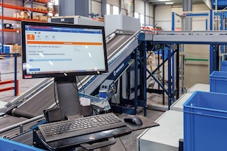 De gebruikersinterface van Easy WMS bij SaaS of on-premise is identiek