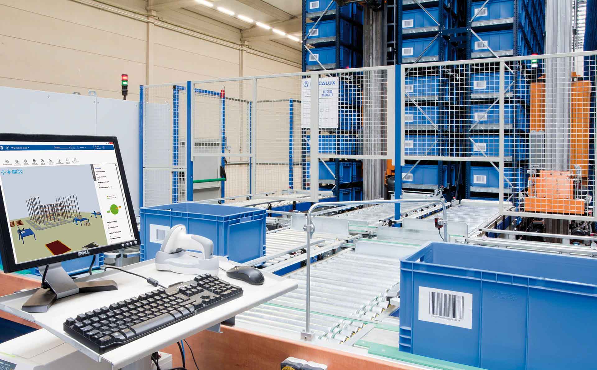 Gebruik van een warehouse management systeem (WMS) Gebruik van een warehouse management systeem (WMS)