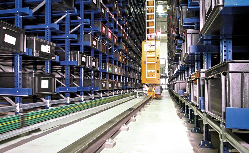 Magasin automatique miniload : souplesse dans la préparation des commandes de Continental Magasin automatique miniload : souplesse dans la préparation des commandes de Continental