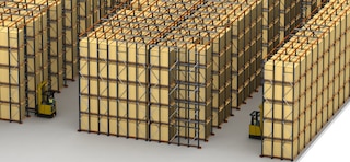 Deux systèmes de stockage pour les couettes et oreillers de Lestra Deux systèmes de stockage pour les couettes et oreillers de Lestra