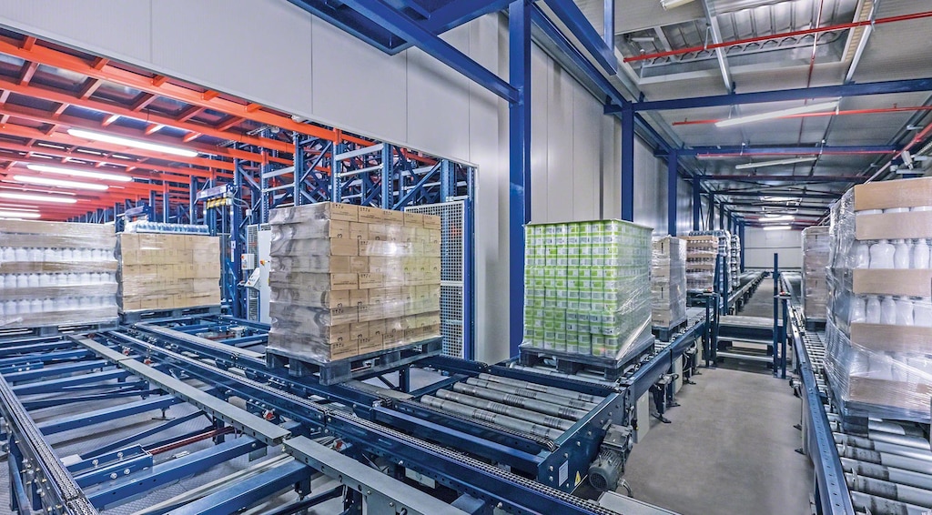 Pallet rollenbaan Pallet rollenbaan