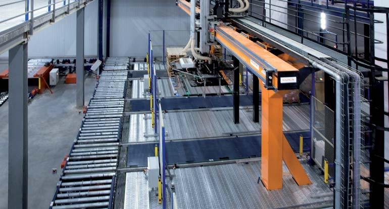 Afbeelding van een portaalrobot met twee assen.