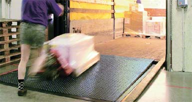 Geïntegreerde dock leveler.