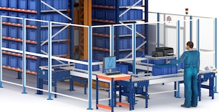 Nouveau magasin automatique pour caisses d'Airgrup à Séville Nouveau magasin automatique pour caisses d'Airgrup à Séville