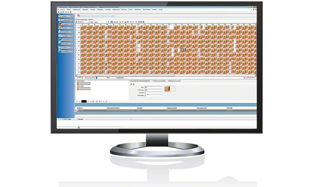Parmi ses fonctionnalités de stock management, le logiciel WMS réalise un diagramme des stocks disponibles. Parmi ses fonctionnalités de stock management, le logiciel WMS réalise un diagramme des stocks disponibles.