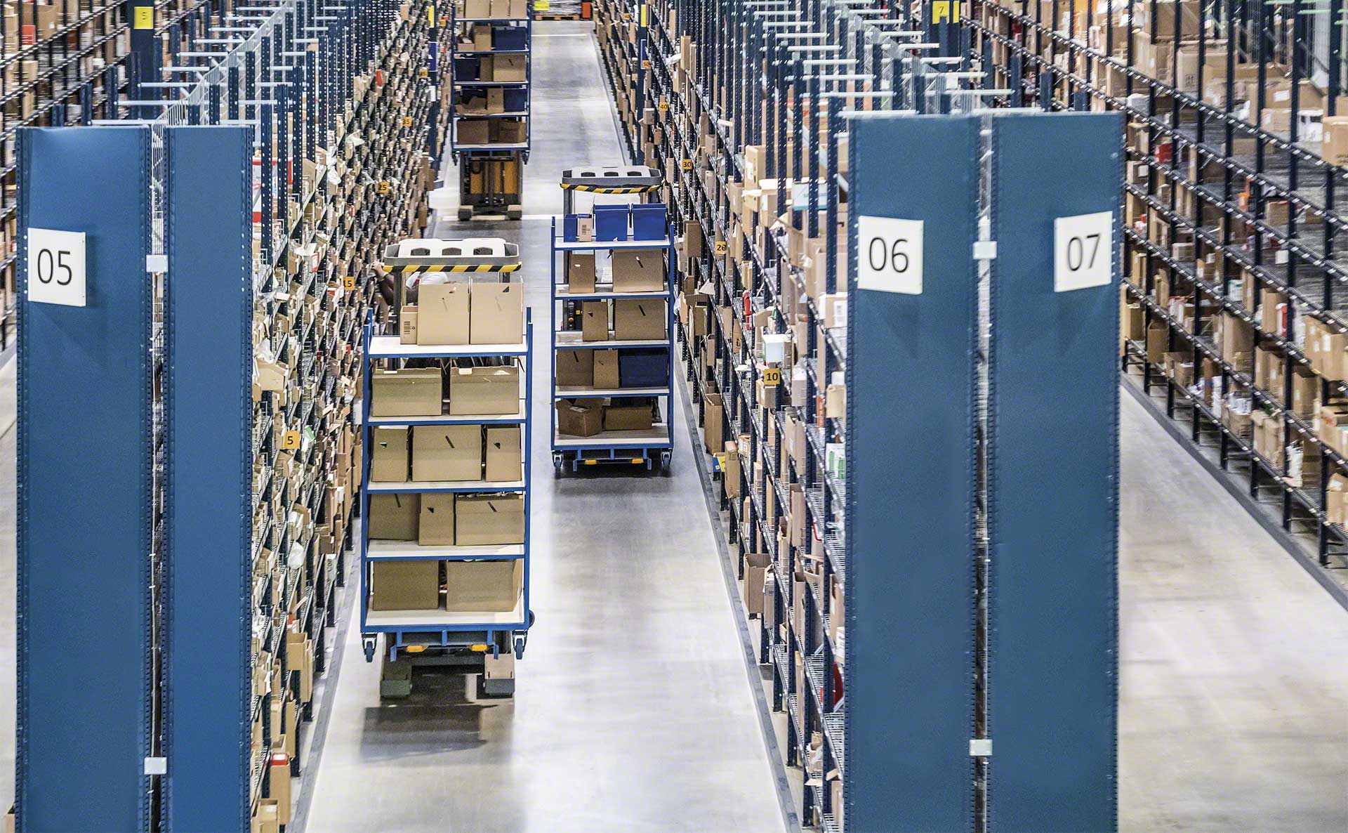 Mobiele robots: toepassingen en gebruik van «Autonomous Mobile Robots» (AMR’s) in de logistiek