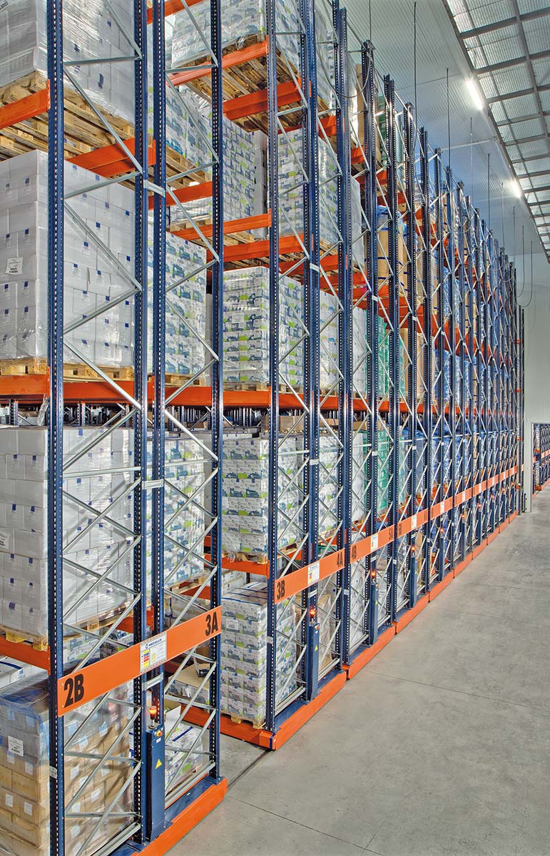 Verrijdbare stellingen kunnen in de hoogte worden gebouwd