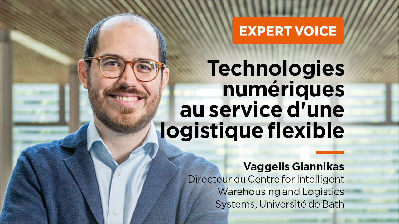 Interview Vaggelis Giannikas - Technologies numériques au service d'une logistique flexible