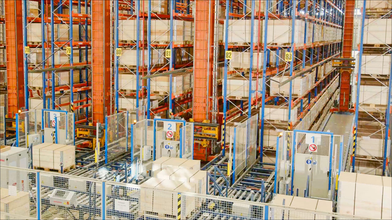 Een handmatig magazijn wordt geautomatiseerd zonder de werkzaamheden te verstoren