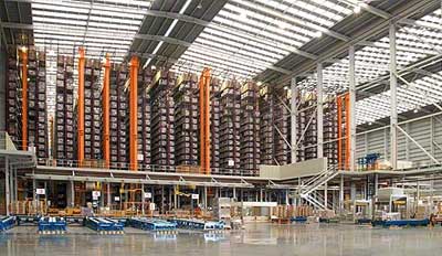 De Groep Pocelanosa heeft de bouw van zijn logistieke distributiecentrum toevertrouwd aan Mecalux