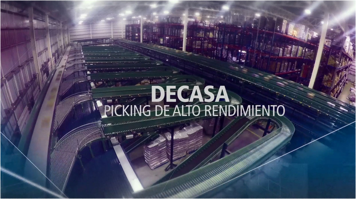 DECASA: Opslag en zeer efficiënte orderpicking DECASA: Opslag en zeer efficiënte orderpicking