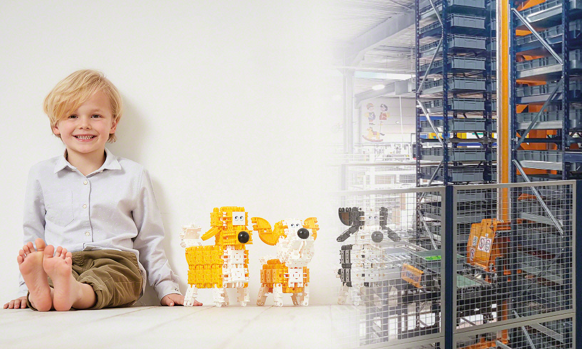 Clics Toys: automatisch beheer van de productie van 150 miljoen bouwblokjes per jaar Clics Toys: automatisch beheer van de productie van 150 miljoen bouwblokjes per jaar