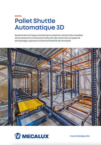 Catalogue Pallet Shuttle Automatique 3D