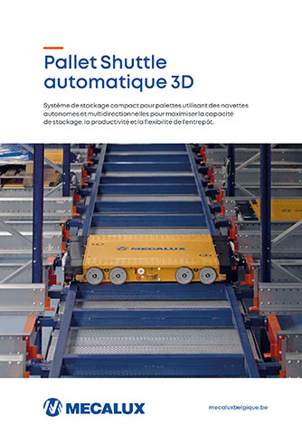 Catalogue Pallet Shuttle Automatique 3D