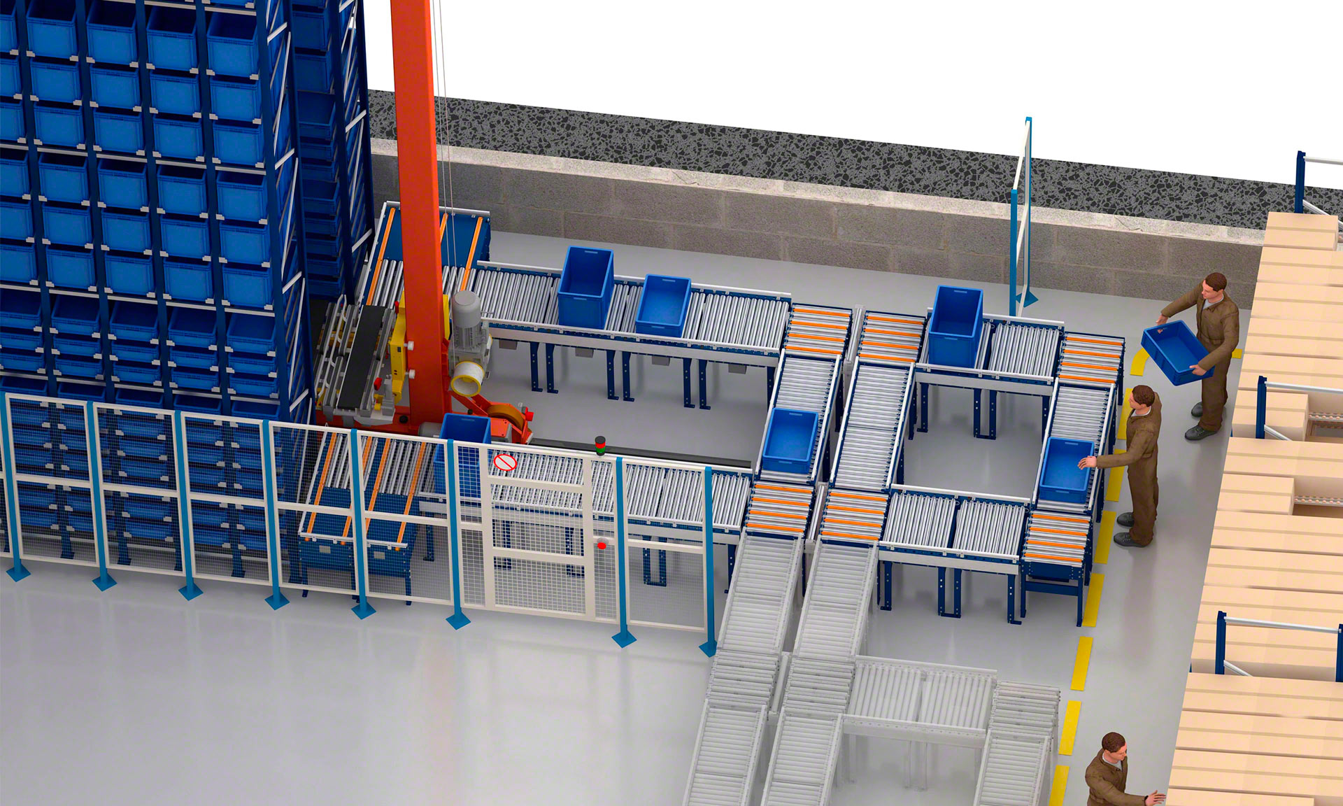 Efficacité pour le stockage d’articles de petites dimensions Efficacité pour le stockage d’articles de petites dimensions