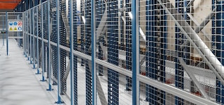 Beschermingsgaaswanden begrenzen het werkgebied van de Pallet Shuttle 3D