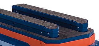 Les modèles AMR 600 et AMR 1500 sont équipés de plateformes de levage