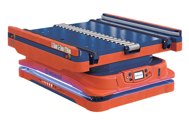 Les robots mobiles autonomes transportent des charges entre deux points en toute autonomie