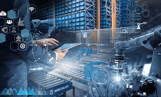 Geautomatiseerde logistiek omvat de invoering van nieuwe technologieën teneinde optimale efficiëntie te bereiken bij interne en externe magazijnactiviteiten Geautomatiseerde logistiek omvat de invoering van nieuwe technologieën teneinde optimale efficiëntie te bereiken bij interne en externe magazijnactiviteiten
