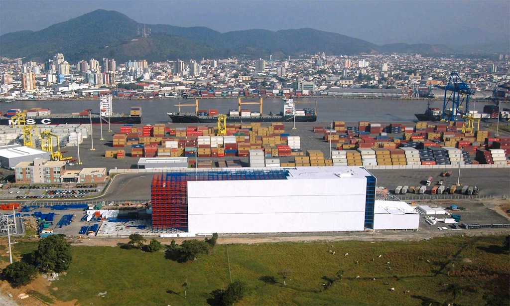 Logistieke hub: verzending en shipping 4.0