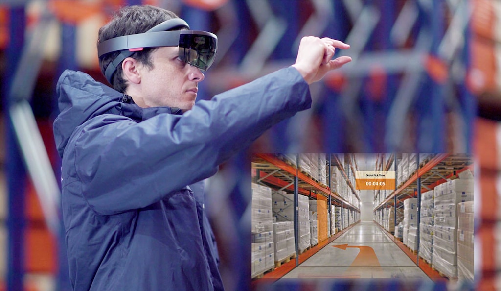 Augmented reality brillen zijn een essentieel hulpmiddel voor pick-by-vision