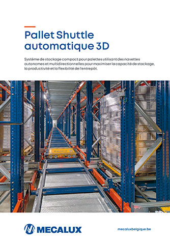 Catalogue Pallet Shuttle Automatique 3D