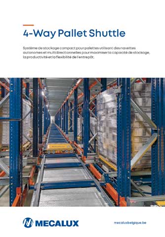 Catalogue Pallet Shuttle Automatique 3D