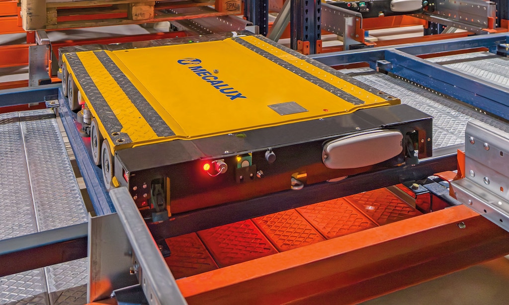 Le nouvel entrepôt automatisé de GBS en France gérera 650 références de bières spéciales avec le 4-Way Pallet Shuttle