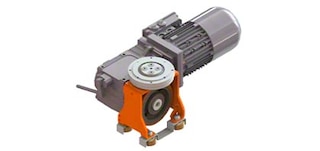 De aandrijvingen bewegen de karretjes voort