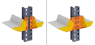 Palletcentreerders maken het makkelijker om pallets in de stelling te plaatsen