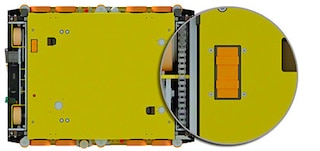 La batterie de la navette lui offre une grande autonomie