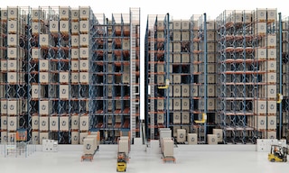 Le Pallet Shuttle Automatique 3D dynamise les opérations des entrepôts de produits à forte rotation