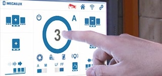 L'indicateur de navette permet d'identifier la navette en cours de fonctionnement