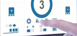 Le système de verrouillage renforce la fixation de la navette aux fourches