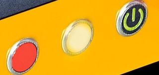 Pallet Shuttle accustatuslampje