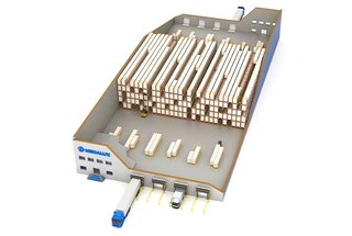 Pallet Shuttle met twee toegangen