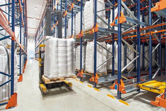 Met de Pallet Shuttle kunt u besparen op energiekosten in koelhuizen