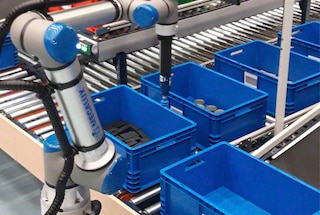 Pickrobots zijn ideaal voor magazijnen met een hoog volume SKU's en een hoge omloopsnelheid